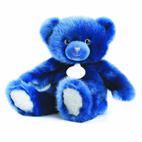 Nachtblauer Teddybär, 30 cm Doudou et Compagnie