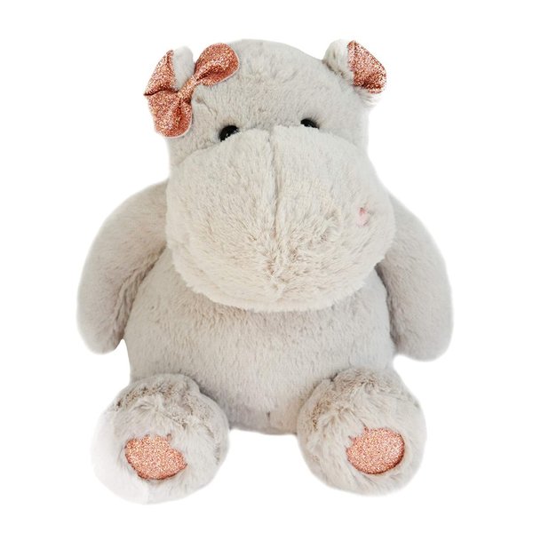 Histoire d'ours Happy Hippo Girl, 25 cm