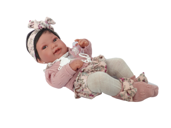 Mädchen Babypuppe Mona,  42 cm Festkörper