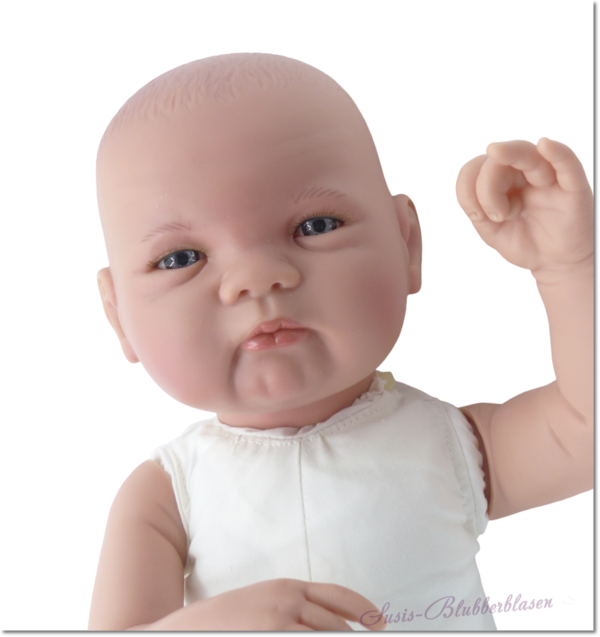 Babypuppe Victoria, 50 cm Stoffkörper mit Vanillegeruch