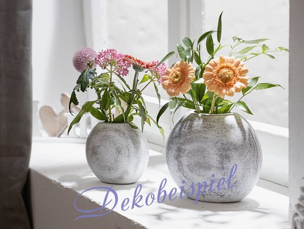 Deko-Vase "White", 2er-Set