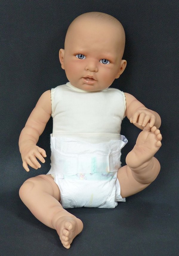 Babypuppe Kris bekleidet, 52 cm