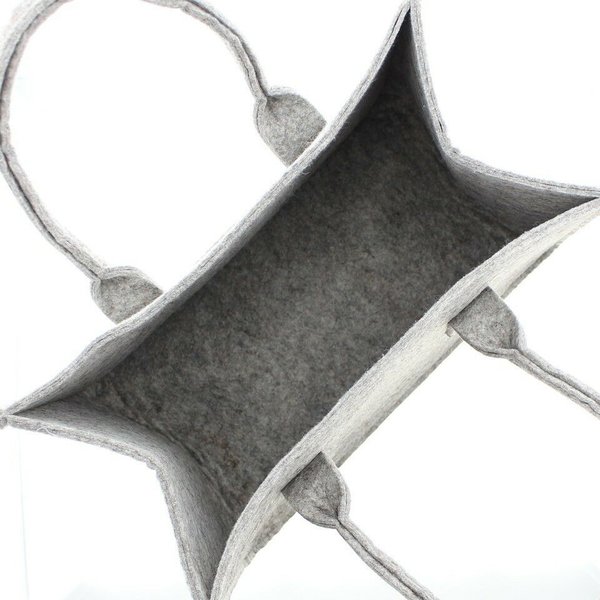 Universal Tasche, Filz-Shopper "Grey", 40 cm