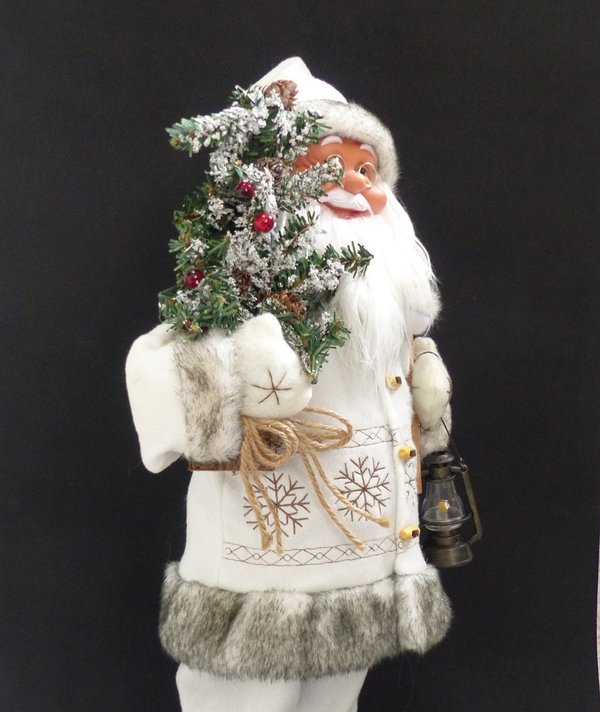 Nikolaus "Baumfäller"  Weihnachtsmann Figur, 50 cm