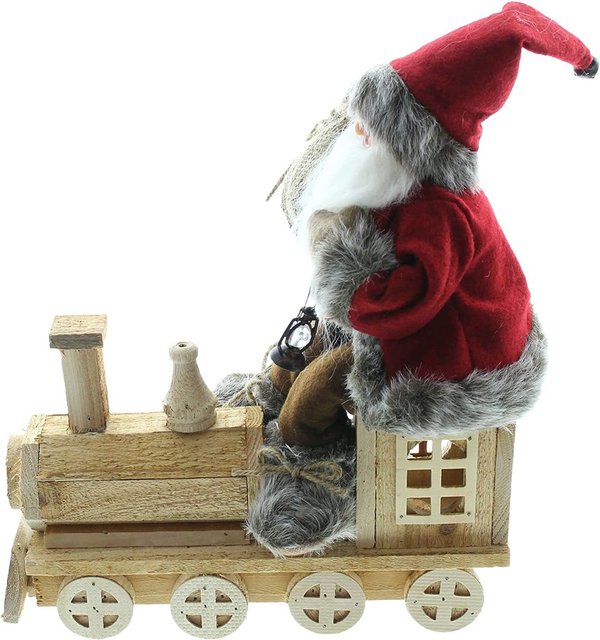 Nikolaus "Zugfahrt", Weihnachtsmann Santa