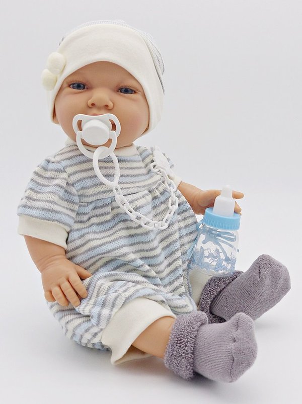 Arias Jungen-Babypuppe, anatomisch korrekt, mit Vanilleduft, 42 cm